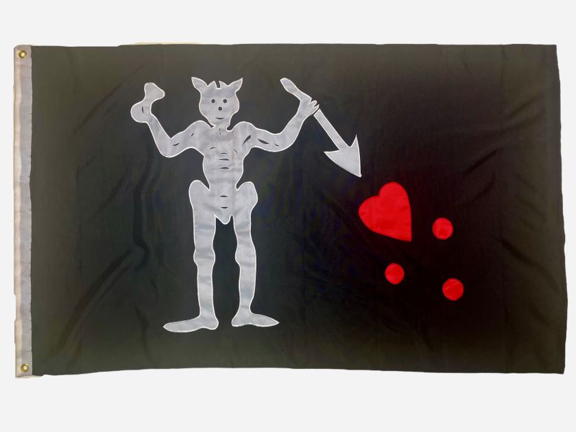 Original Blackbeard flag